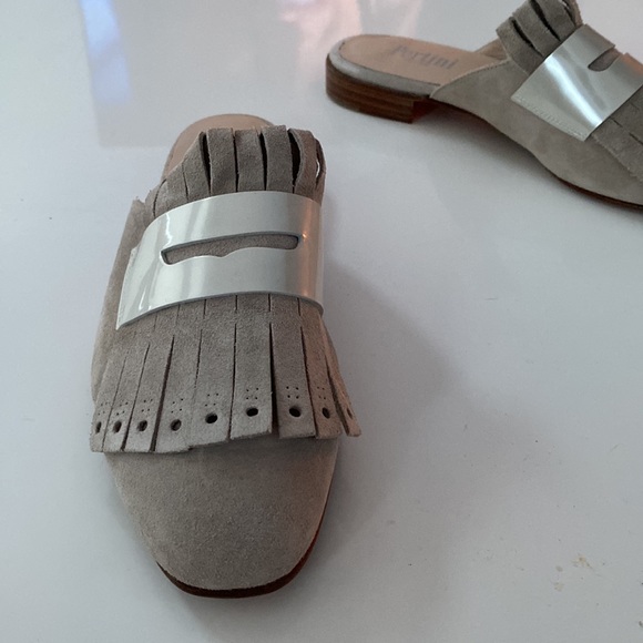 Pertini suede slide loafers NWOT - Picture 2 of 4